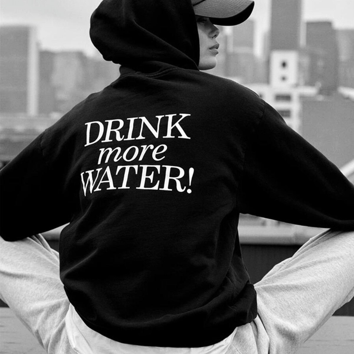 Street Fashion New York - Женская Толстовка Оверсайз с длинным рукавом