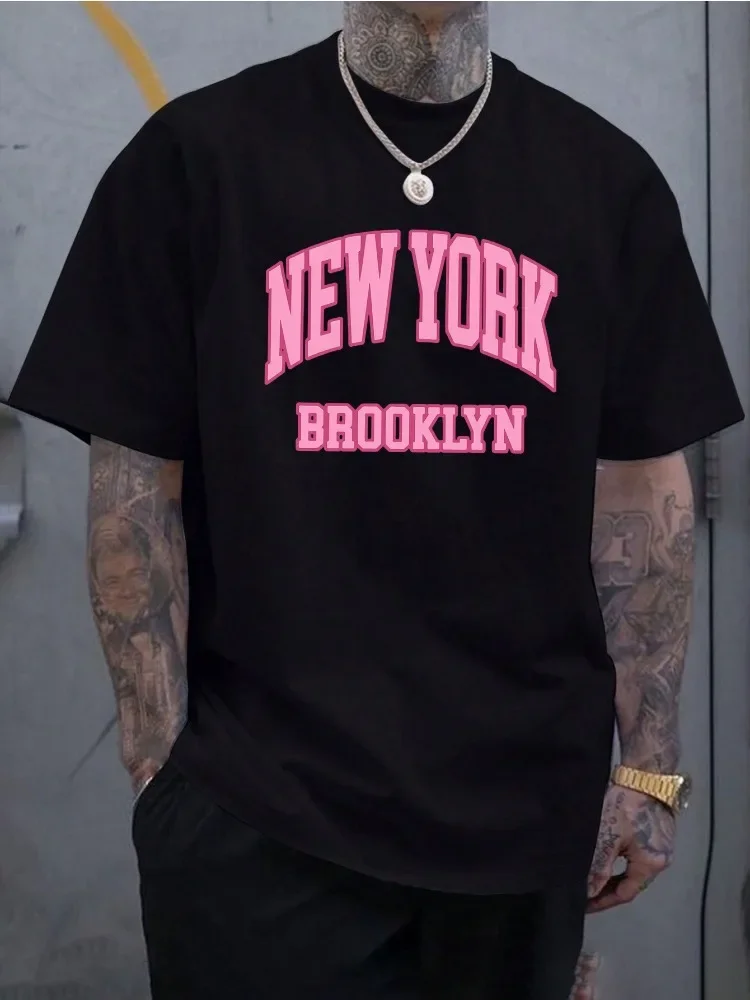 Мужская летняя хлопковая футбо – обзор и цена Street Fashion New York