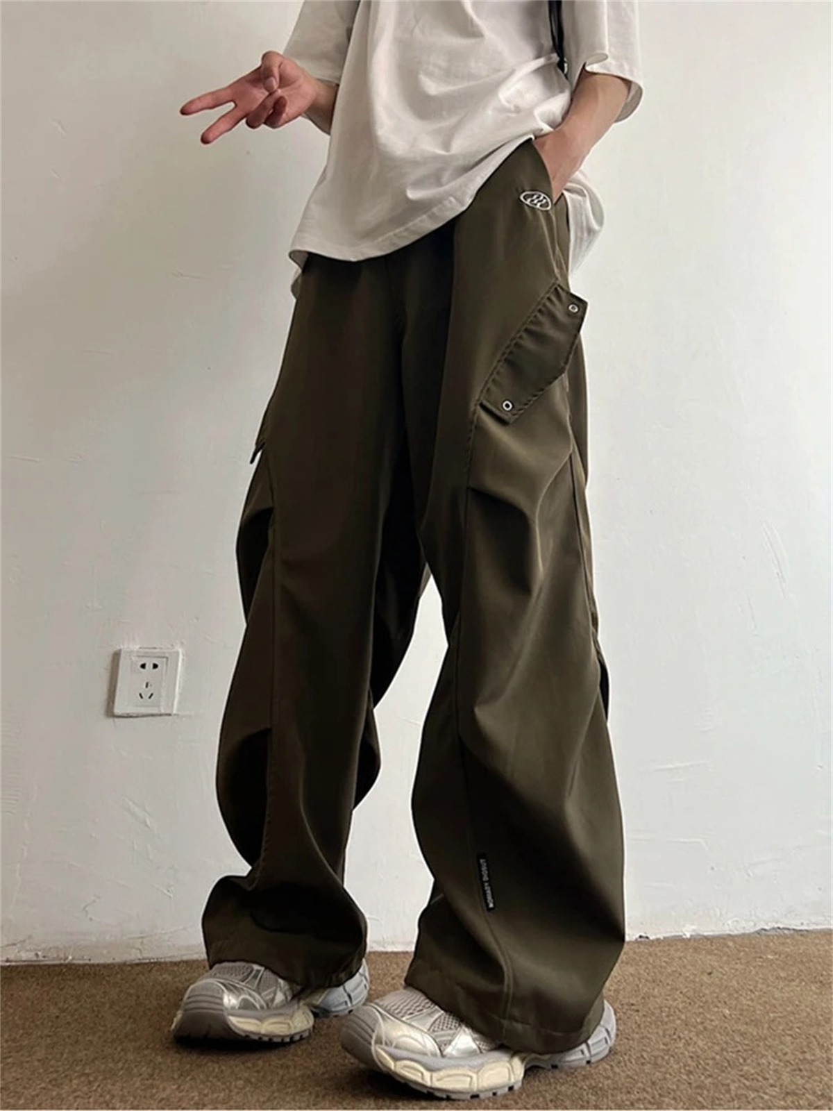 Черные мужские брюки карго с м – обзор и цена Cargo Pant Wide