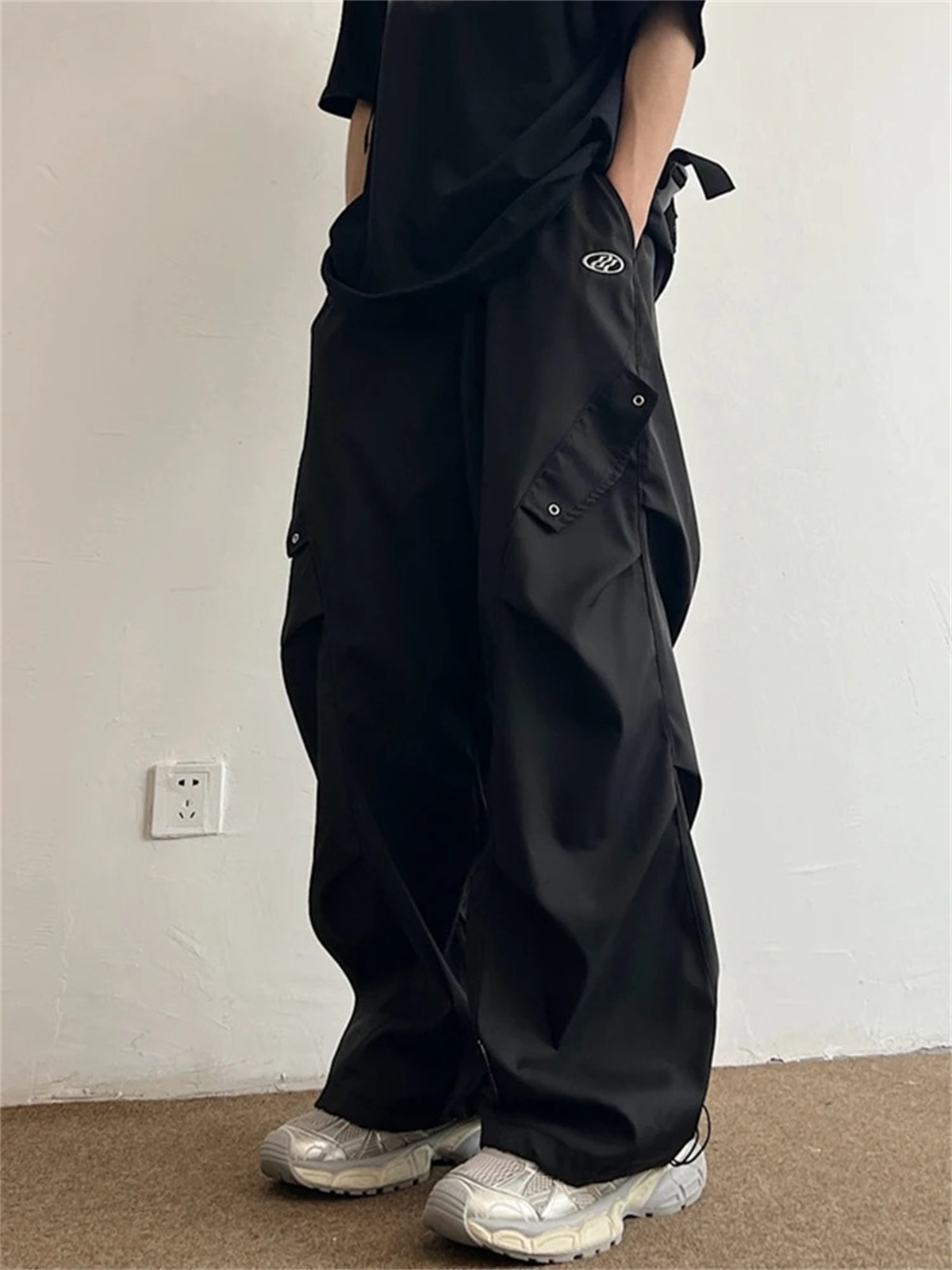 Черные мужские брюки карго с м – обзор и цена Cargo Pant Wide