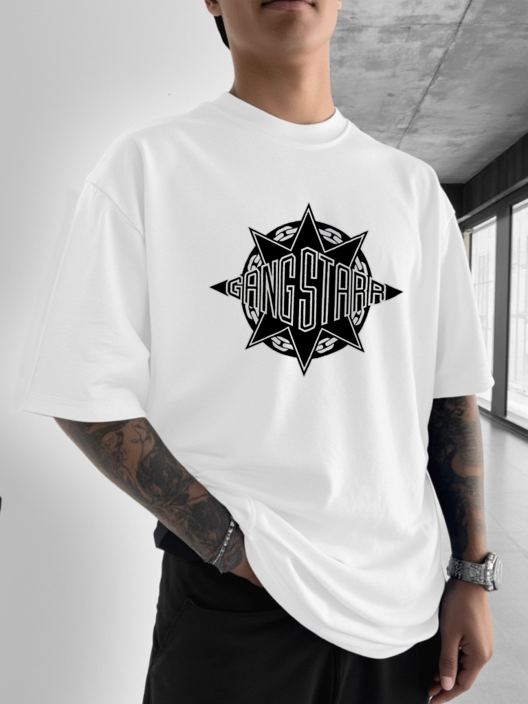 Футболка с логотипом Gang Star – обзор и цена Street Fashion Logo Design