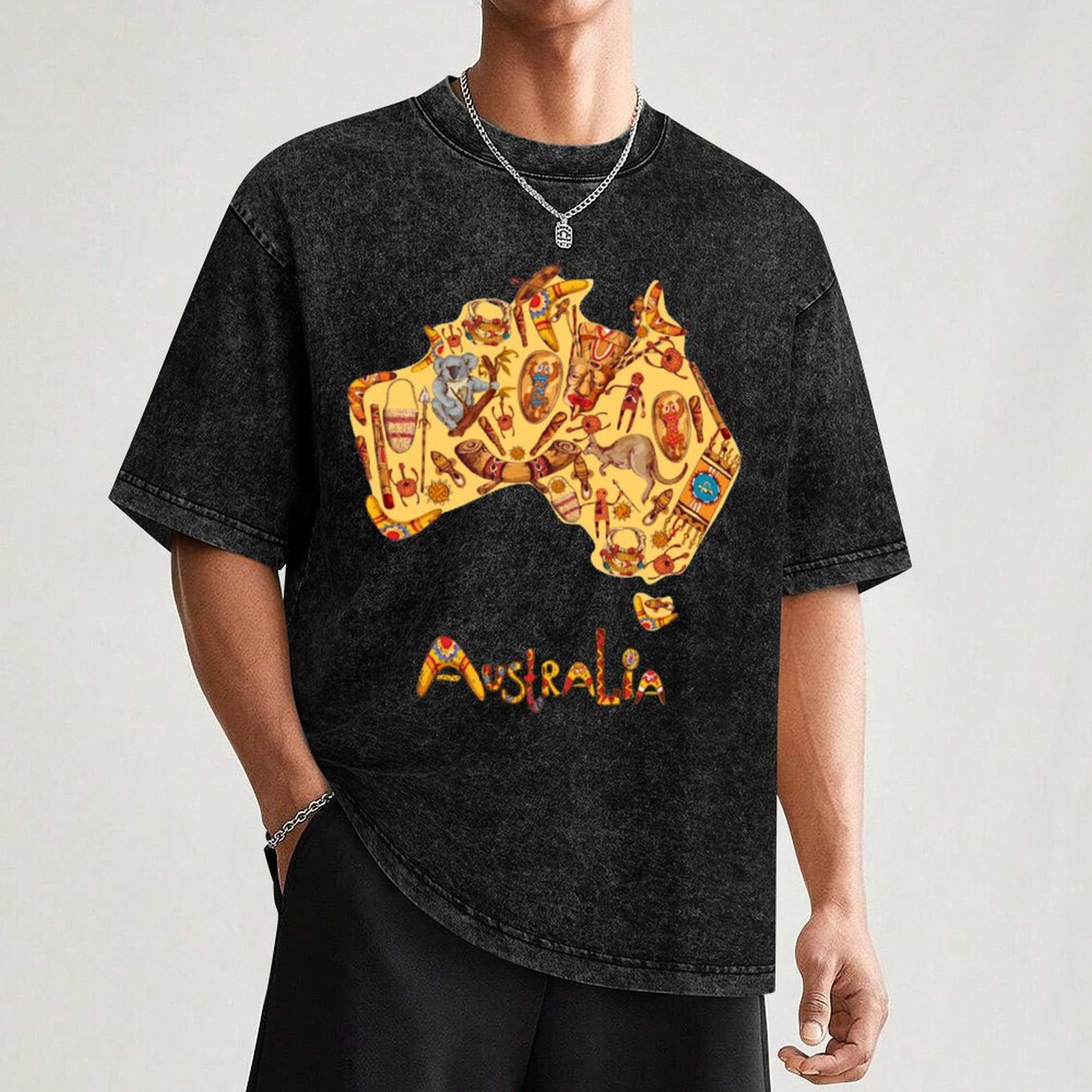 Футболка с изображением флага  – обзор и цена Street Fashion Australia
