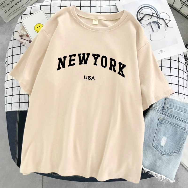 Женская футболка с коротким ру – обзор и цена Street Fashion New York