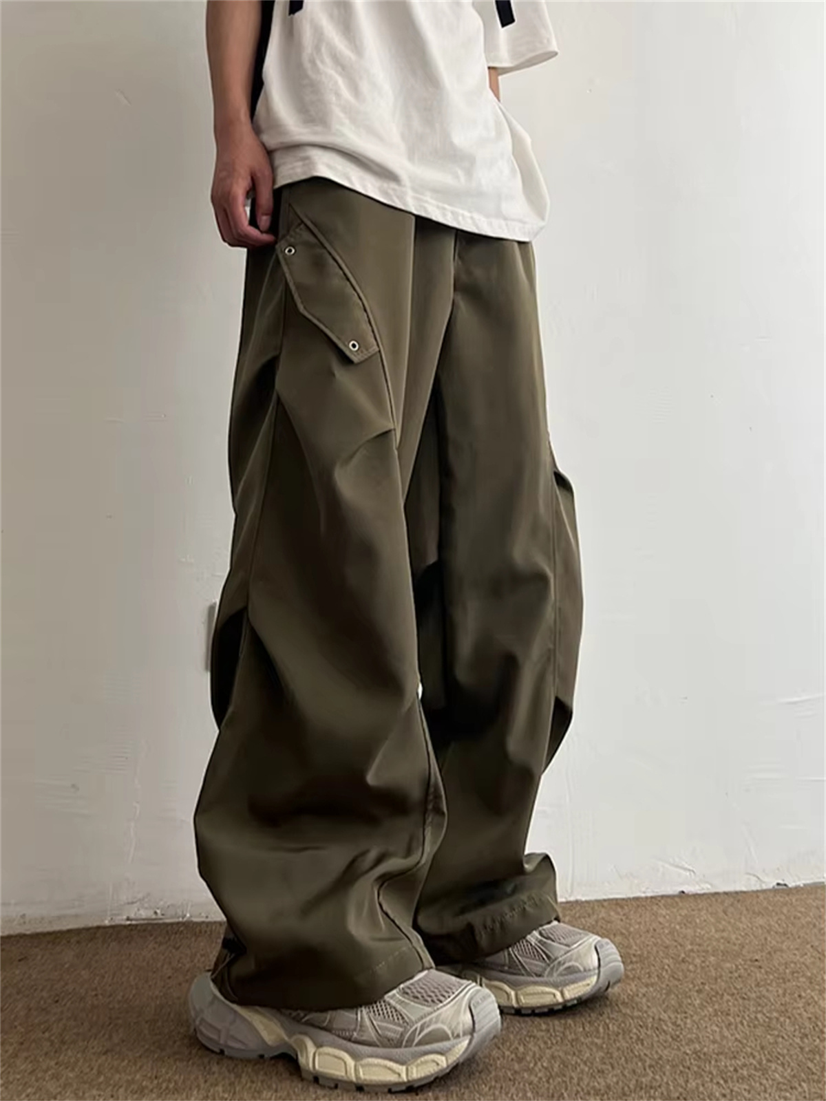 Мужские брюки-карго Techwear P – обзор и цена Street Fashion Korea