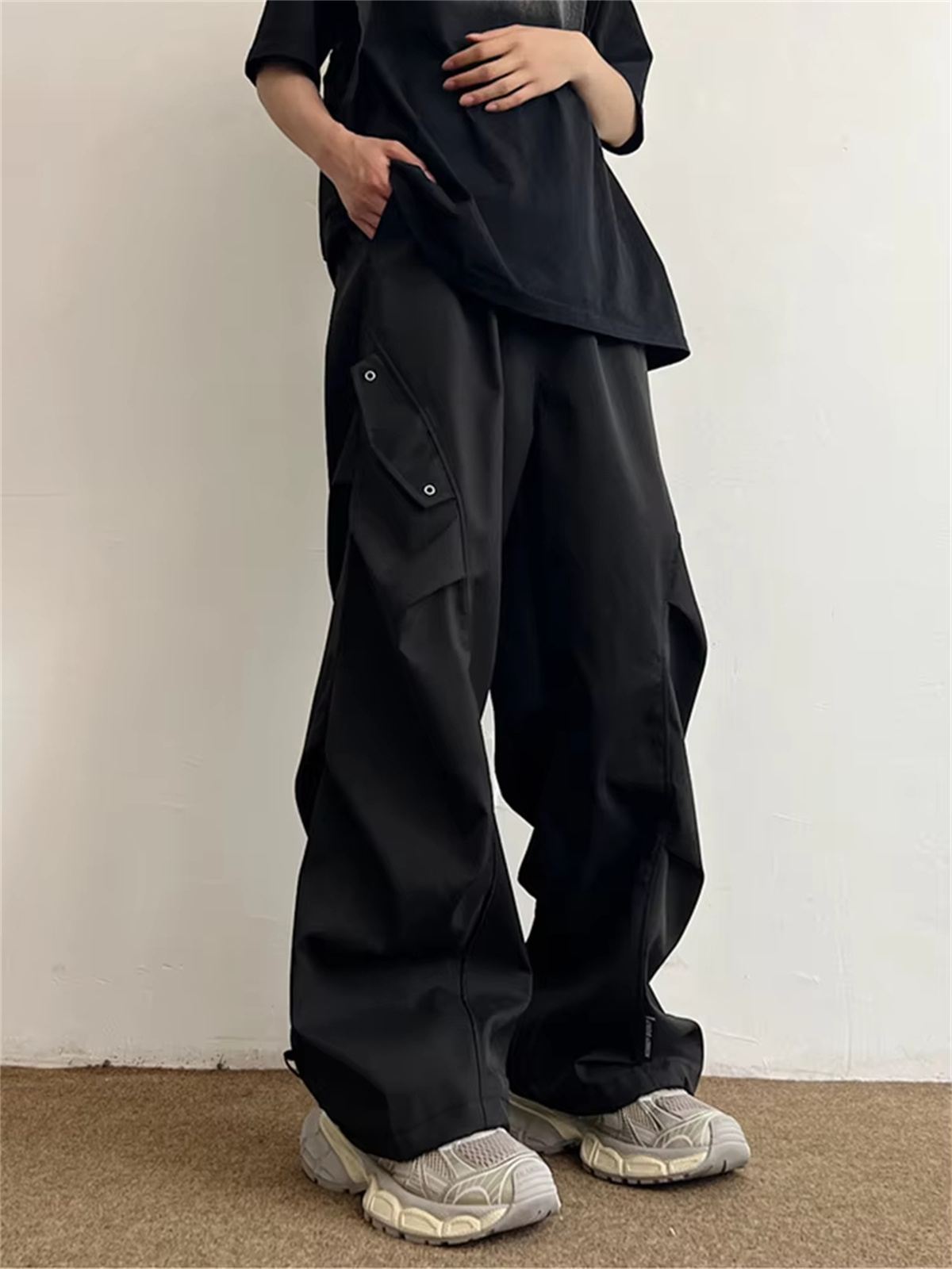 Мужские брюки-карго Techwear P – обзор и цена Street Fashion Korea