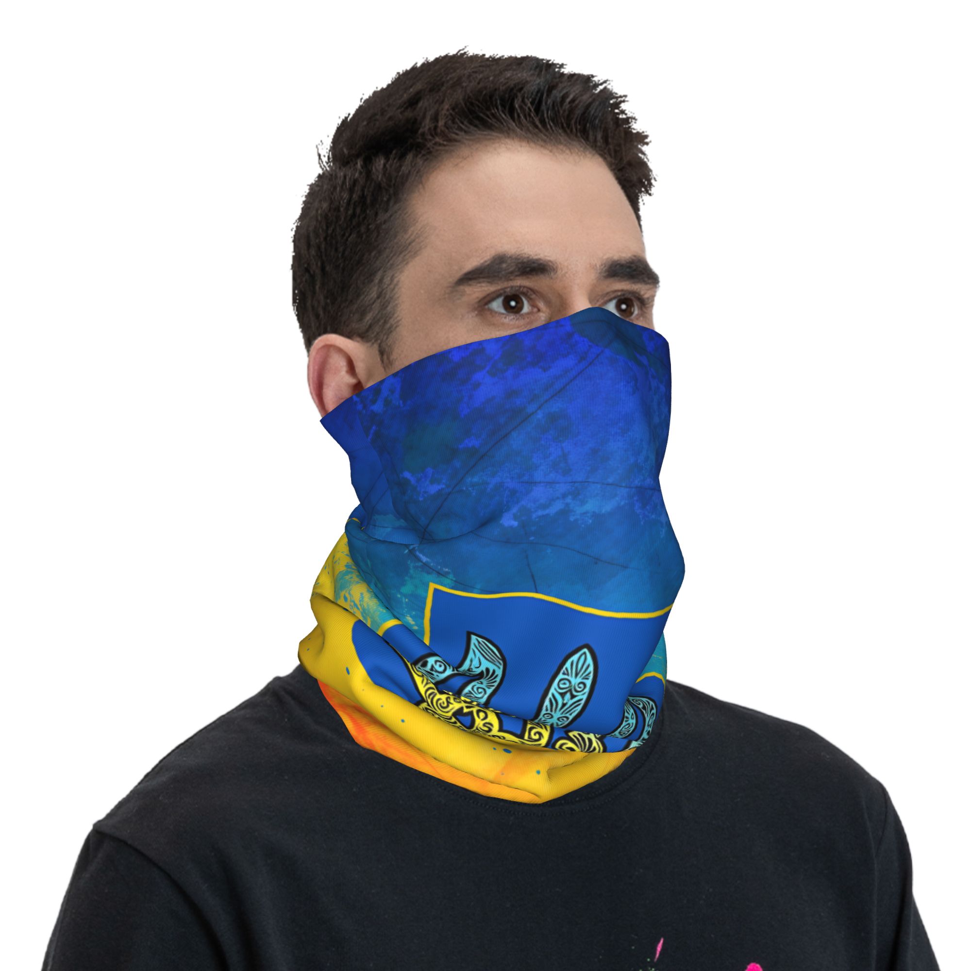 Балаклава с украинской триколо – обзор и цена Balaclava Face Mask