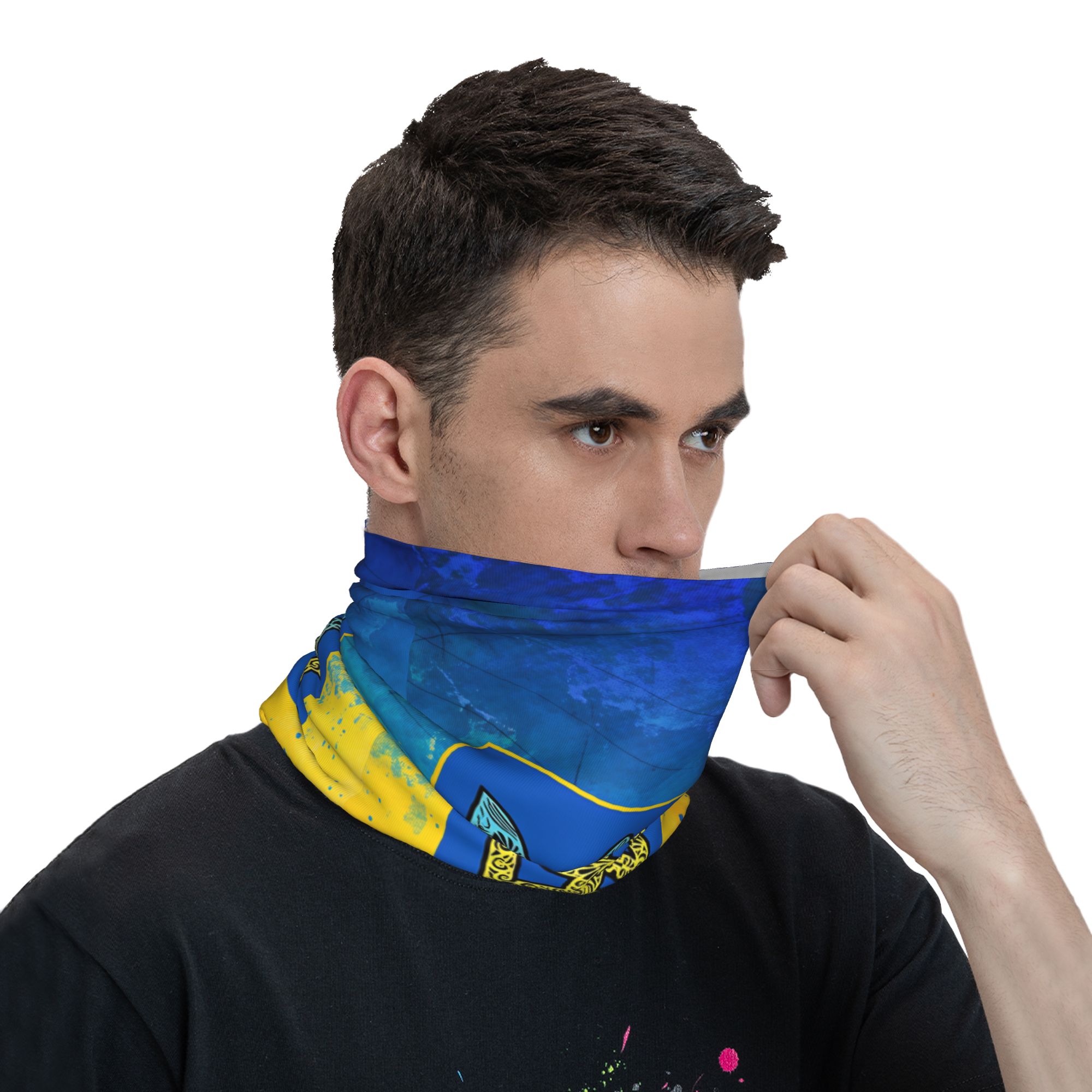 Балаклава с украинской триколо – обзор и цена Balaclava Face Mask