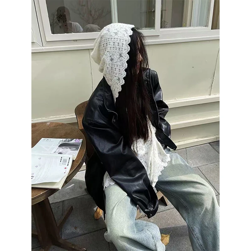 Y2K Кружевные рубашки с капюшо – обзор и цена Street Fashion Korea