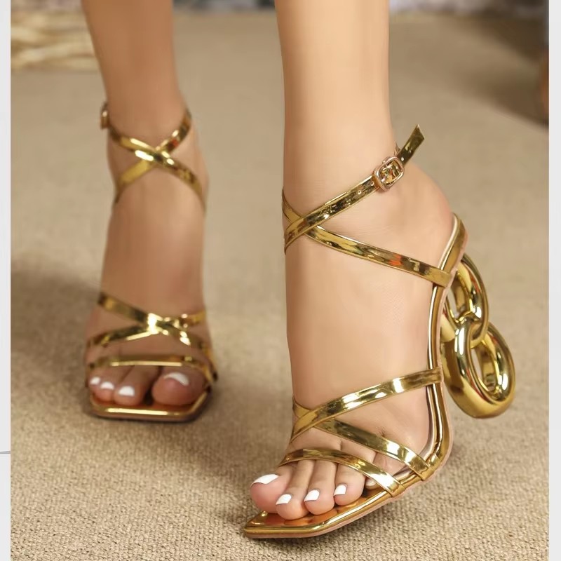 Eilyken модные золотистые узки – обзор и цена Street Fashion Shoes