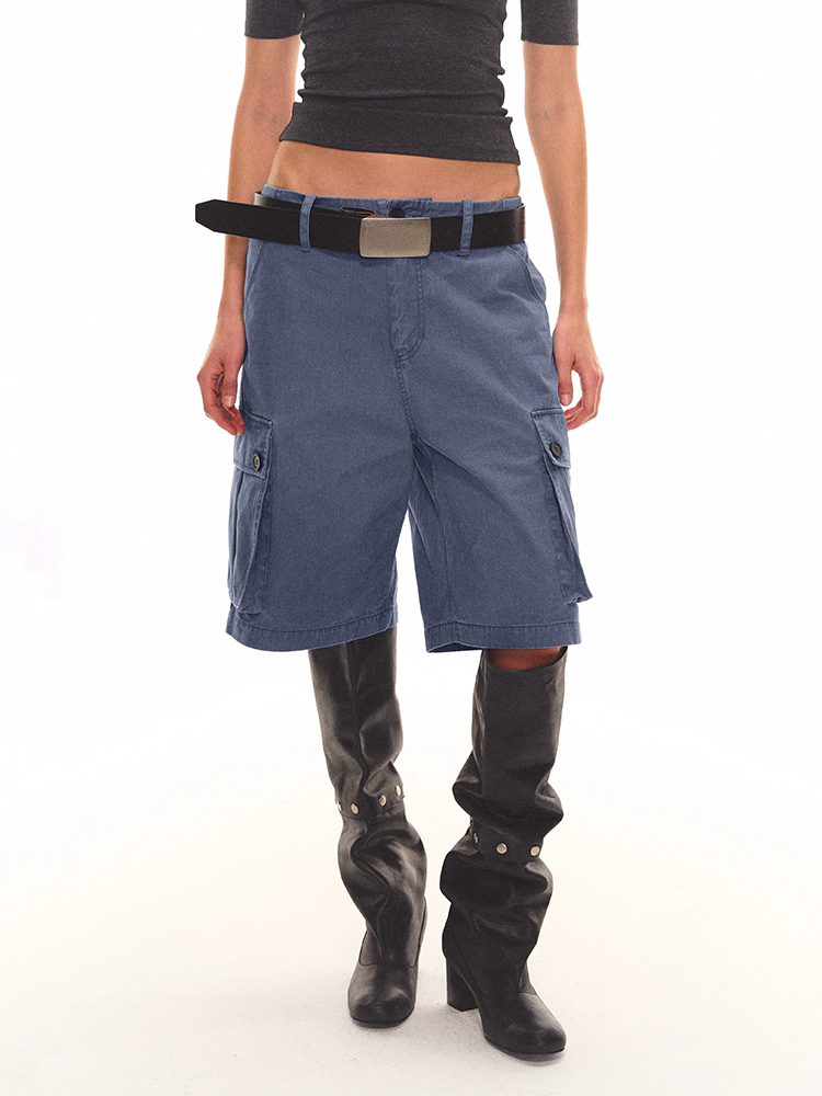 Женские джинсовые шорты-карго  – обзор и цена Cargo Pant Wide