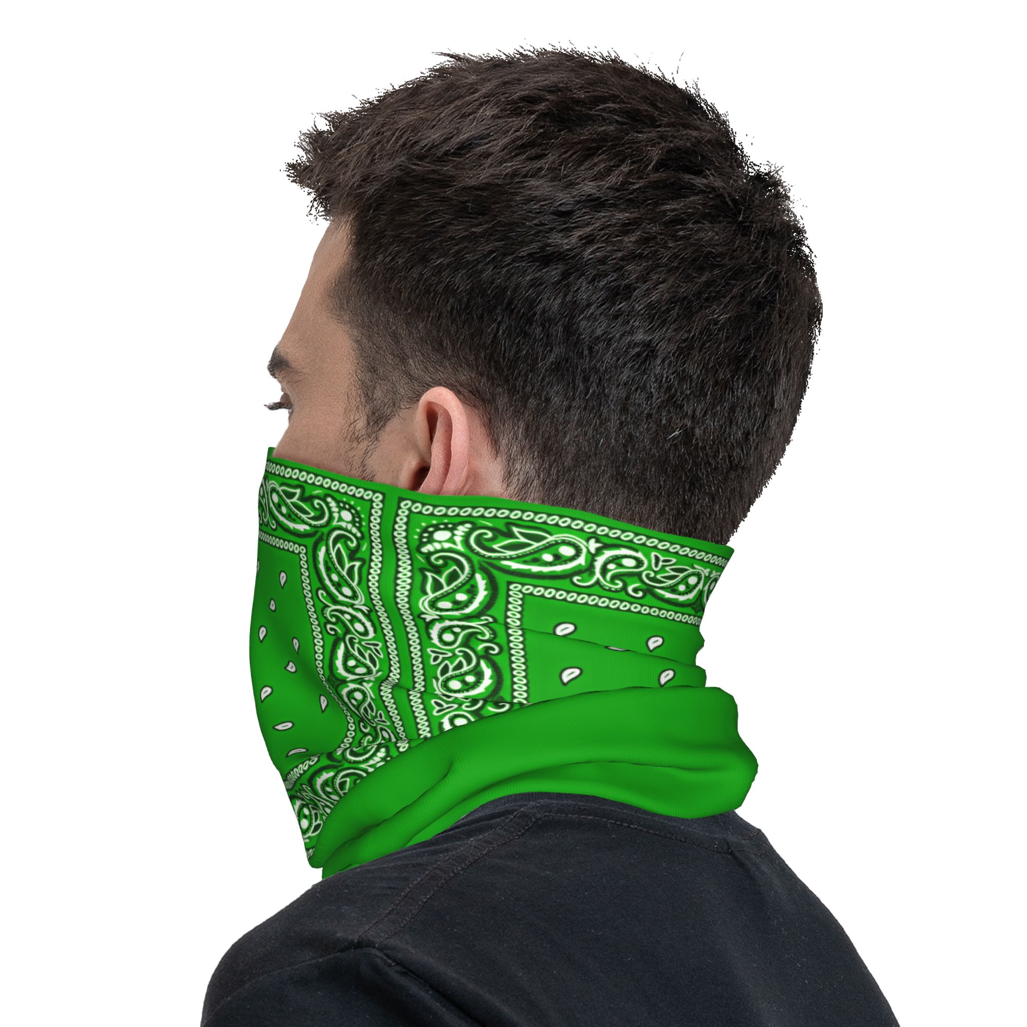 Зеленая бандана-балаклава для  – обзор и цена Balaclava Face Mask